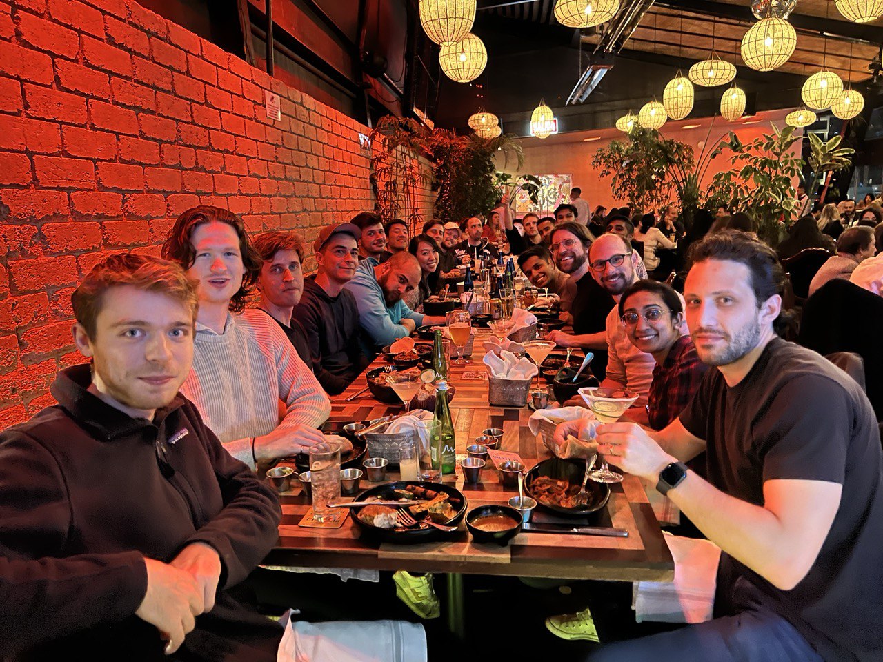 Zeitgeist & friends dinner at Devcon in Bogota.